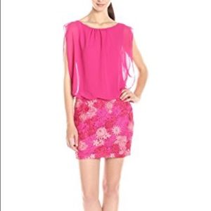 Sleeveless with Floral Lace Dress